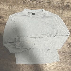 SHEIN blue long sleeve shirt